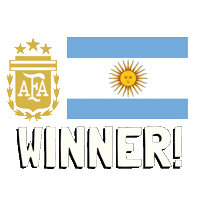 Vamos Argentina World Cup Sticker by Pudgy Penguins