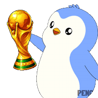World Cup Win Sticker by Pudgy Penguins