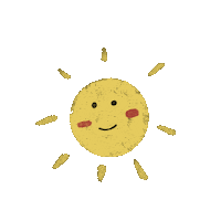 DizqueIlustraciones sun sol ernesto moreno m ernesto moreno Sticker