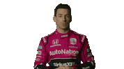 Pointing Up Simon Pagenaud Sticker by INDYCAR