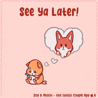 See Ya Goodbye GIF by SoyandMochi