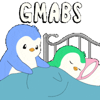 Good Morning Sleeping Sticker by Abster