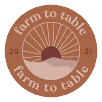 LaPozPlace fresh organic farm produce Sticker