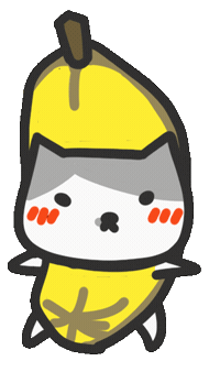 Banana Sticker by yomoyeah