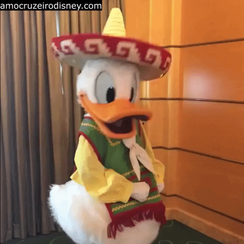 Donald Duck Wow GIF by Amo Cruzeiro Disney