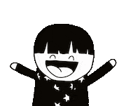 Happy Jump Sticker