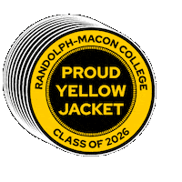 Yellowjackets Sticker by Randolph-Macon College