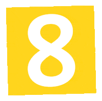 8 Sticker by Domicilie Makelaars