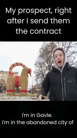 I'm in - sales