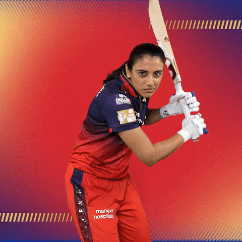 Happy Smriti Mandhana GIF by Royal Challengers Bengaluru