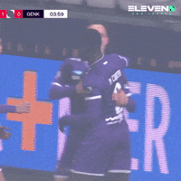 Happy Football GIF by ElevenSportsBE
