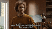 jesus christ hbo GIF by Silicon Valley