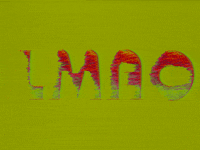 Glitch Text GIF