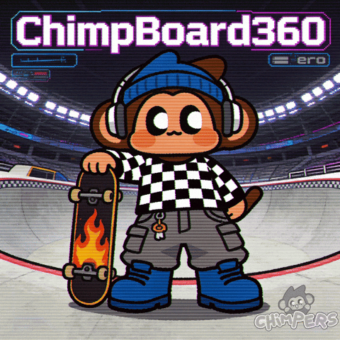 Skating Tony Hawk GIF by Chimpers