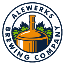 beer logo Sticker by Alewerks Brewing Company