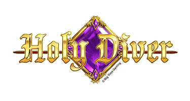 Holy Diver Gold Sticker by Big Time Gaming