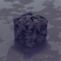 somenerv trippy rock 80s neon GIF