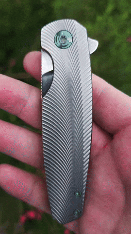 nilknarf1 morpheus green machine feather cut pocket candy GIF