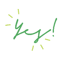Yes Sticker by wise_wellness_guild