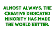 Caption Statement Contemporary Text 3D Visuals Wordart Gif Art Gifart Opticalartinc Phrase Sticker by OpticalArtInc.