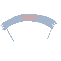 Cheer Banner Sticker