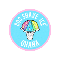 808ShaveIce 808 shave ice shaveice 808ice Sticker