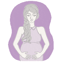 Baby Pregnancy Sticker by Bona Eva