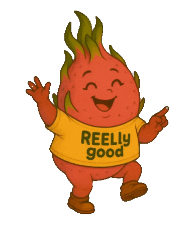 Pitaya Reallygood Sticker by level up your social media / Manja Elsässer