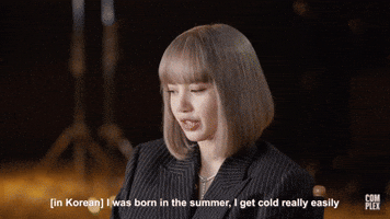 I Get Cold Really Easily