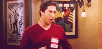 david schwimmer dancing GIF