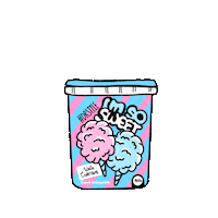Swipe Up Cotton Candy Sticker by DR Style