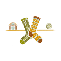 thefarmersdaughterfibers farmers daughter sock squad farmers daughter fibers farmtoneedle Sticker