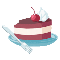 degscakes cake bite degscakes degs cakes Sticker