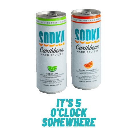 Friday Fri-Yay Sticker by Sodka Hard Seltzer
