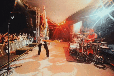 live show guitar GIF by Pepper