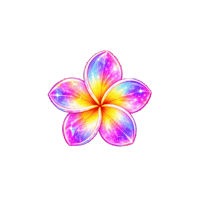 Chow Chow Flower Sticker