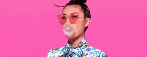 Bubble Gum Model GIF by Ilka & Franz