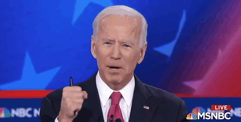 Joe Biden Dem Debate GIF by GIPHY News