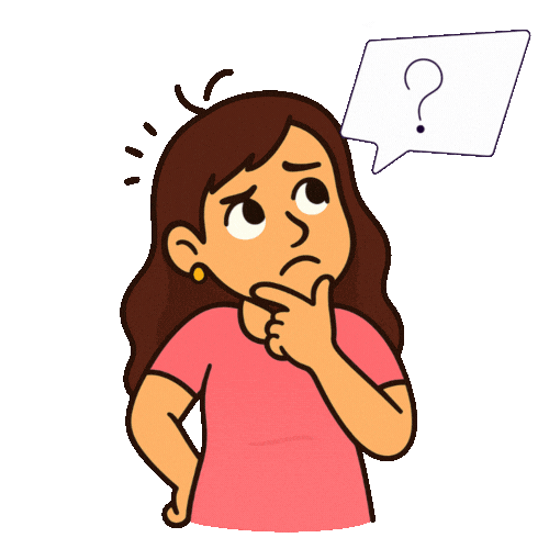 Confused Thinking Sticker