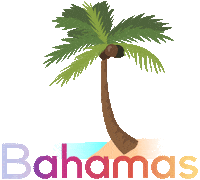 OTBahamas coco coconut bahamas palmtree Sticker
