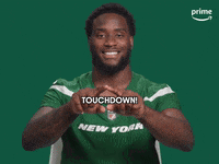 New York Touchdown GIF by NFL On Prime