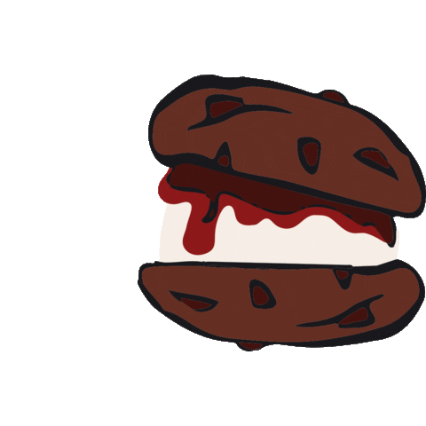 CookieTimeCookies halloween scary cookie bat Sticker