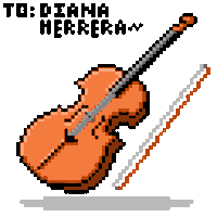 violin STICKER