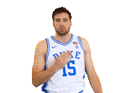 Slam Dunk Kiss Sticker by Duke Men's Basketball