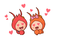 happy heart Sticker by Shopee