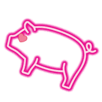 enfinrestaurants be piggy bekindgroup chefjameswon Sticker