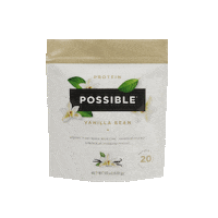 MYPOSSIBLE vegan chocolate organic protein Sticker
