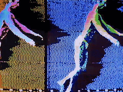Sci-Fi Glitch GIF