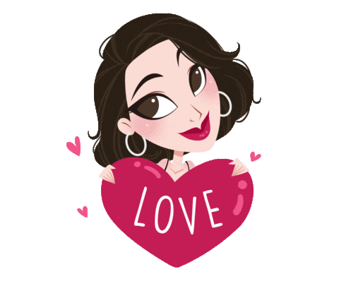 love you heart Sticker by Loreal Paris Thaialnd