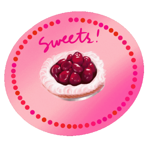 jellolin giphyupload strawberry pie sweets Sticker